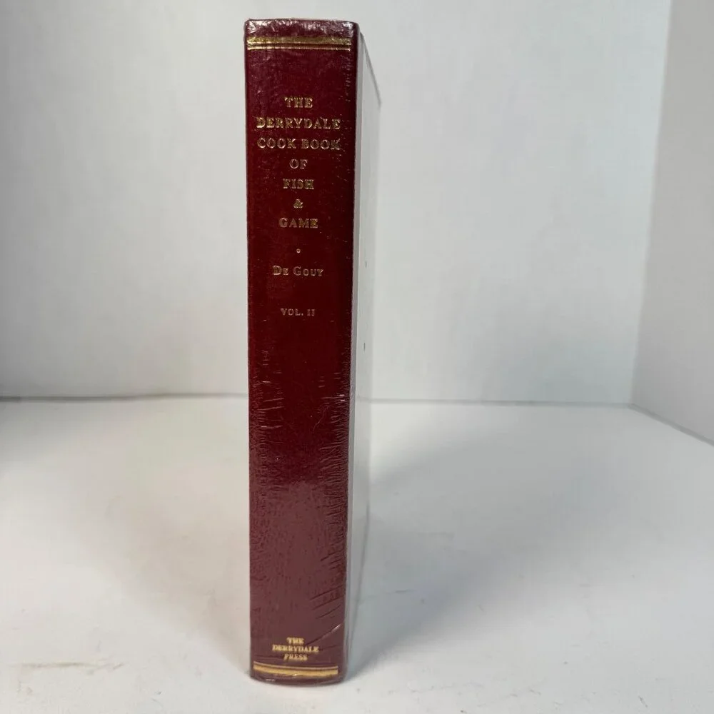 The Derrydale Cook Book of Fish & Game LP De Gouy Vol II Limited Edition HC Book
